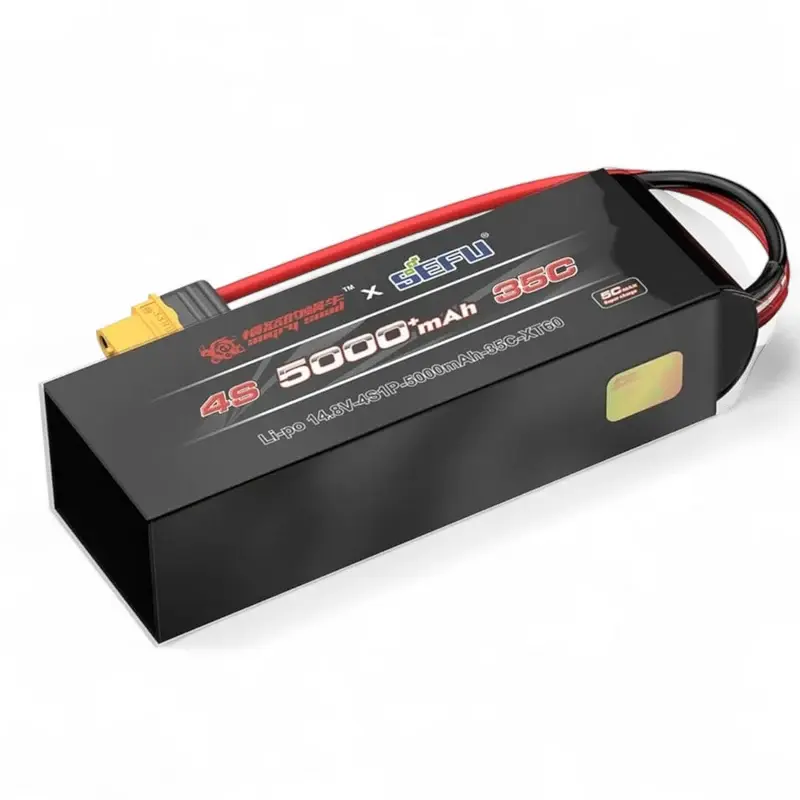 MJX B4S50P 4S 14.8V 5000Mah 35C Li-Po Pil