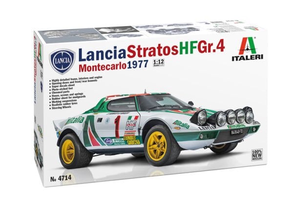 Lancia stratos HF Gr.4 Monte Carlo 1977