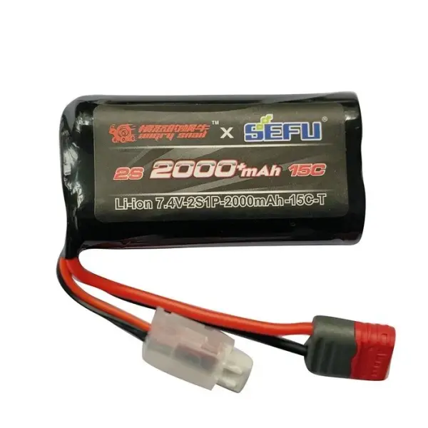 MJX B2S20 2S 7.4V 2000Mah 15C Li-On Pil
