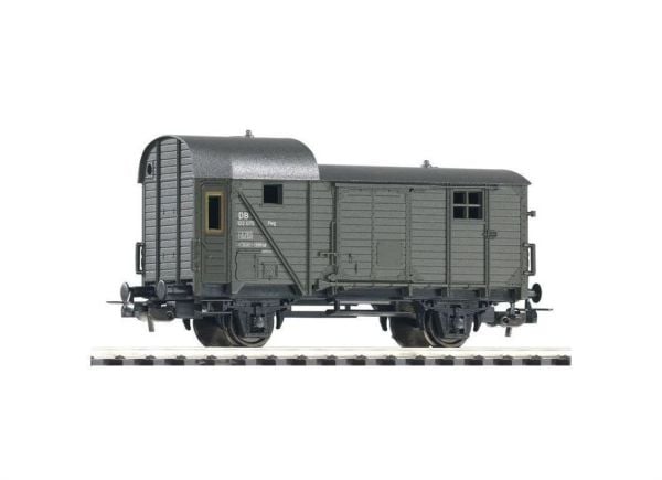 Piko 57721 1/87 Ölçek, DB III, Kapalı Kasa, Model Tren Posta Vagonu