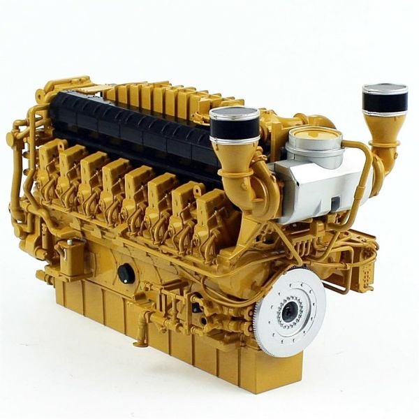 Diecast Masters 85706 1/25 Ölçek, Cat G3616 A4 Jeneratör Grubu, Sergilemeye Hazır Metal İş Makinası Modeli