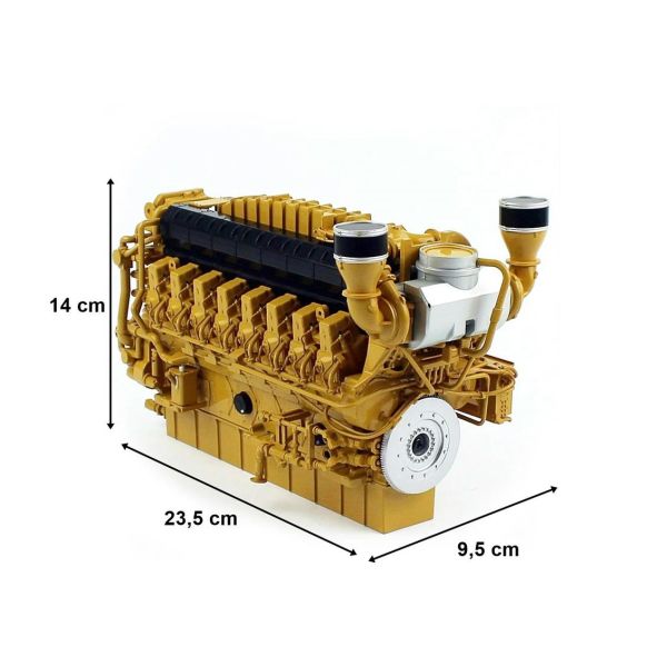 Diecast Masters 85706 1/25 Ölçek, Cat G3616 A4 Jeneratör Grubu, Sergilemeye Hazır Metal İş Makinası Modeli