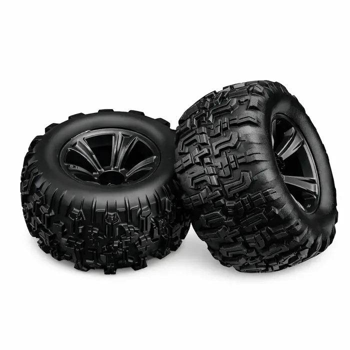 MJX Hyper Go Wheels with Tires For all Trucks (Glued) - Part Number 16300B