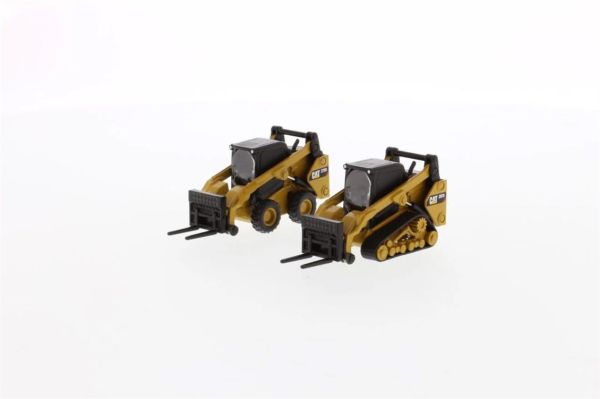 Diecast Masters 85693 1/64 Ölçek, Cat 272D2 ve Cat 297D2 Kombine Yükleyiciler, 2 adet,