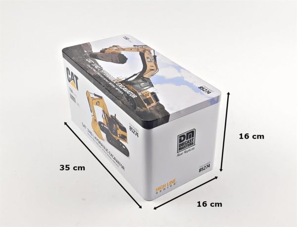 Diecast Masters 85274 1/50 Ölçek, Cat 374D L Ekskavatör, Sergilemeye Hazır Metal İş Makinası Modeli