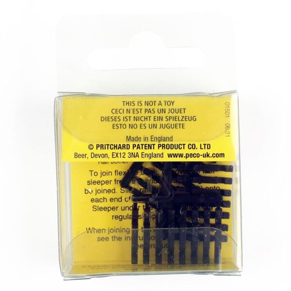Peco SL-308F Code 80 1/160 Ölçek, Ahşap Dokulu Ray Traverslerı, 24 Adet