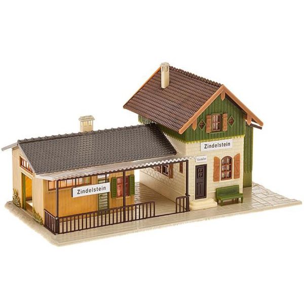 Faller 110092 1/87 Ölçek, Zindelstein Yol Kenarı durağı, Plastik Model Kiti