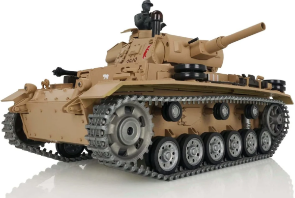 Heng Long 1/16 Panzer III H RTR RC Tank Ver. 7.0