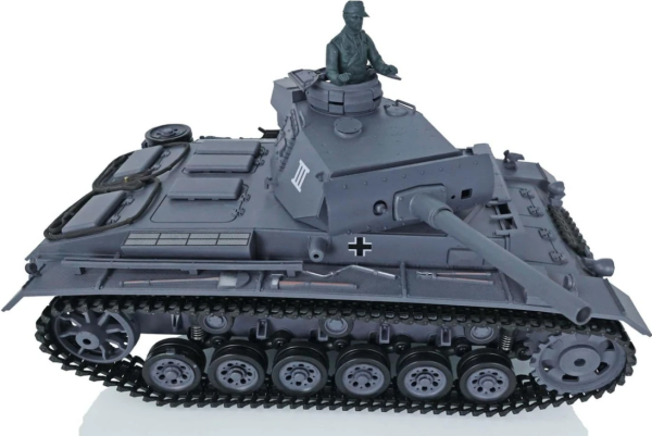 Heng Long 1/16 German Panzer III L RC Tank RTR (7.0 v) Pro