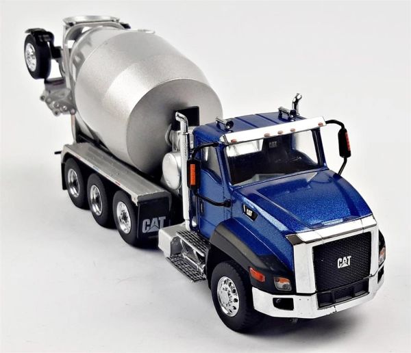 Diecast Masters 85664 1/50 Ölçek, Cat CT660 Çekici ve Çimento Mikseri, Sergilemeye Hazır Metal İş Makinası Modeli