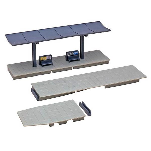 Faller 120192 1/87 Ölçek, Yolcu Peronu Ekleri, Plastik Model Kiti