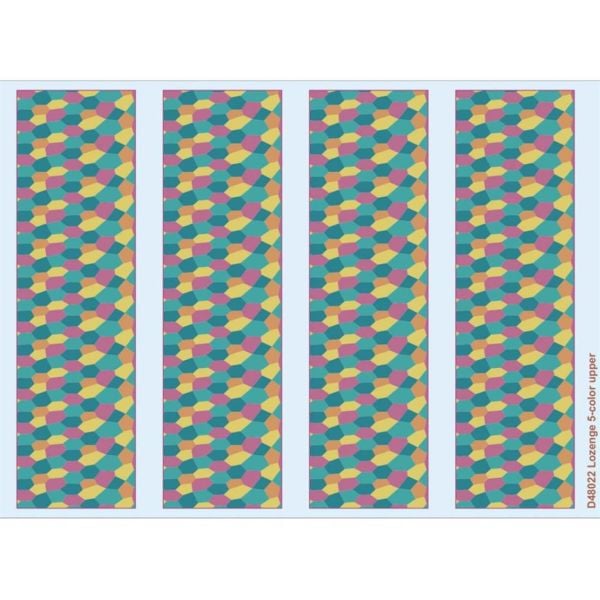 Eduard D48022 1/48 Ölçek, Lozenge 5-Color Upper Maket Det