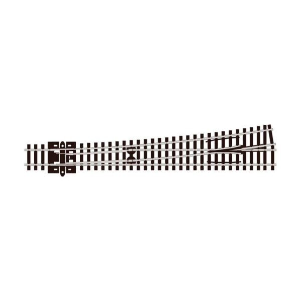 Peco SL-389 Code 80 1/160 Ölçek, 914 mm. Çap, Geniş Açı Sol Makas, Model Tren Rayı