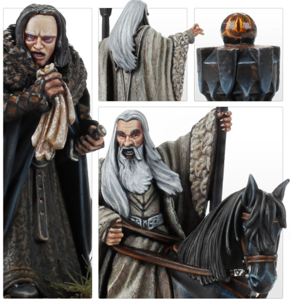 Lord of the Rings: Saruman the White & Grima