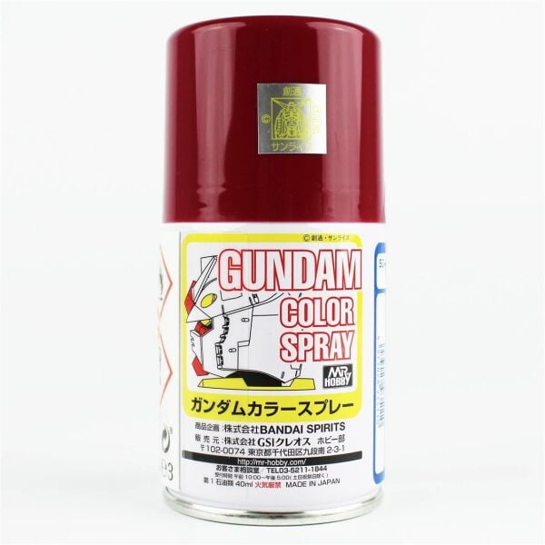 Mr.Hobby SG-11 100 ml. MS Char's Red, Gundam Sprey Model Boyası