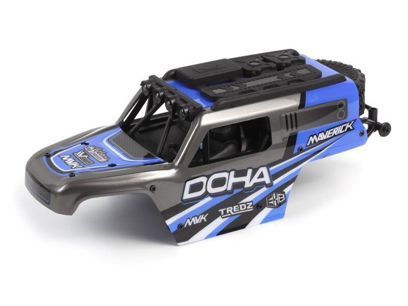 Assembled Bodyshell (Blue) 1/18 DOHA Boyalı hazır Kaportası