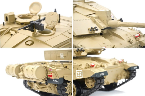 Heng Long 1/16 British Chellenger 2 Rc Tank Pro