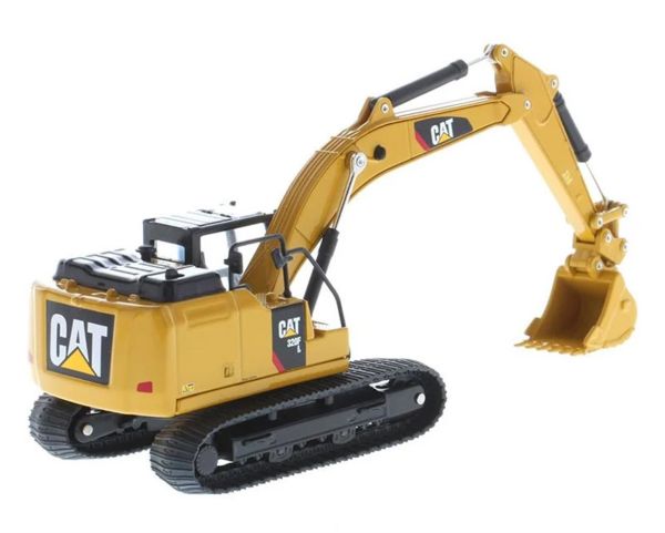 Diecast Masters 85636 1/64 Ölçek, Cat 320F L Ekskavatör, 4 Farklı Ataşmanlı, Sergilemeye Hazır Metal İş Makinası Modeli