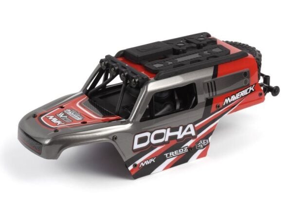 Assembled Bodyshell (Red) 1/18 DOHA Boyalı hazır Kaportası