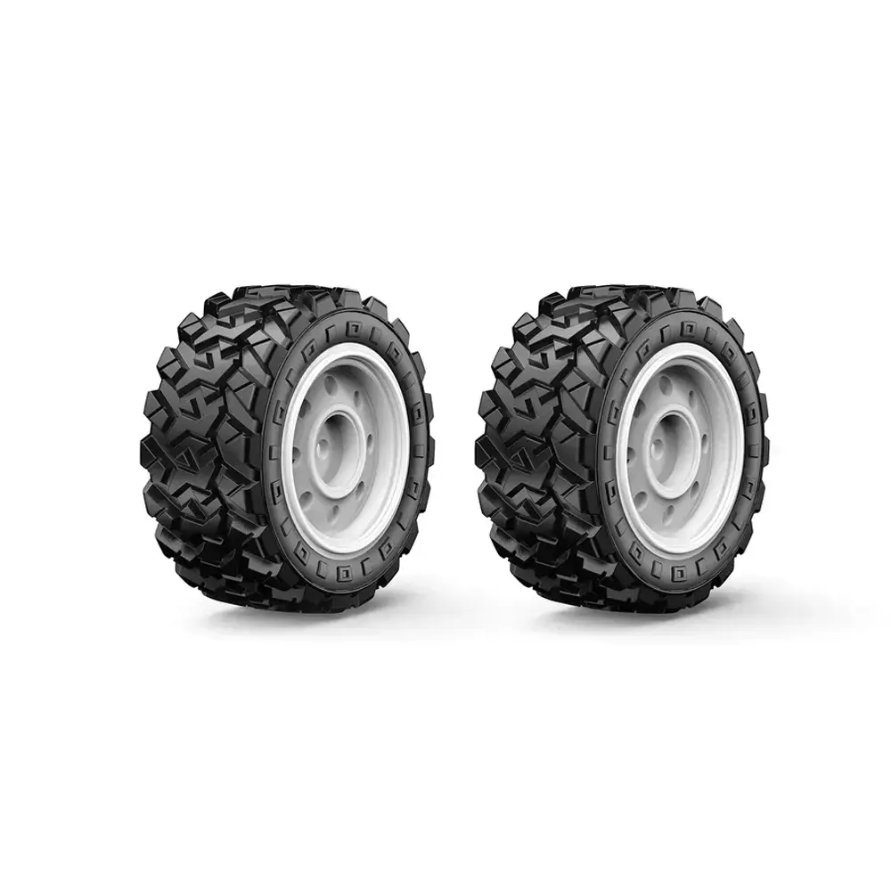 MJX Hyper Go 14211 White Wheels with Tyres (2 Pack) - Part Number 14300F