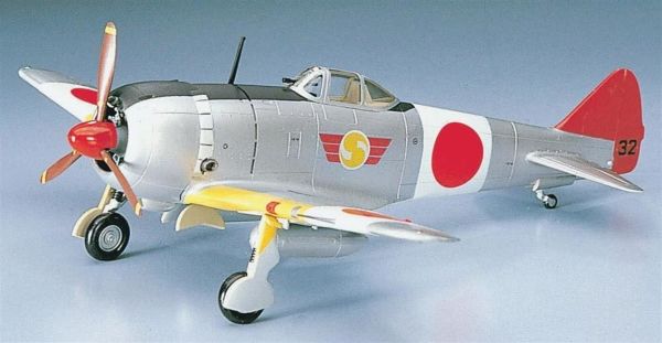 Hasegawa A2 132 1/72 Ölçek, Nakajima Ki44-II Shoki (Tojo), Savaş Uçağı, Plastik Model kiti
