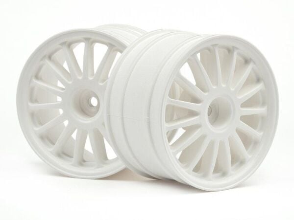WR8 TARMAC WHEEL WHITE (2.2 WR8/Use with 2.2''(57mm) tires (2PCS)