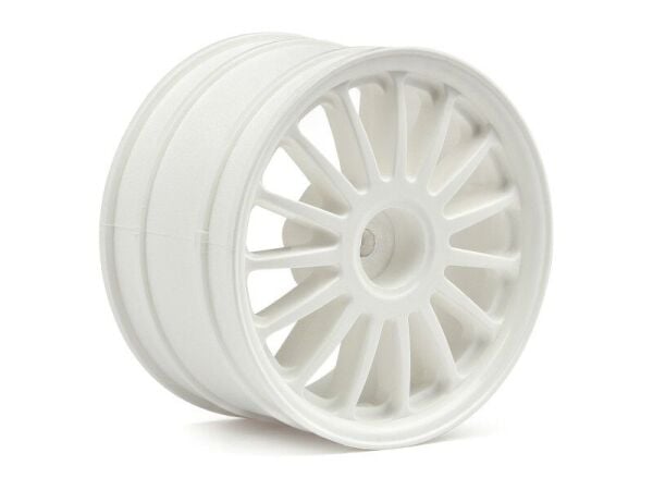 WR8 TARMAC WHEEL WHITE (2.2 WR8/Use with 2.2''(57mm) tires (2PCS)