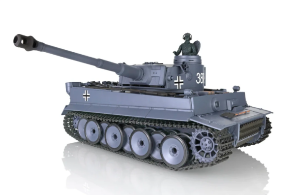Heng Long 1/16 German Tiger I RC Battle Tank with Smoke, Sound & BB (7.0 ver.) Pro