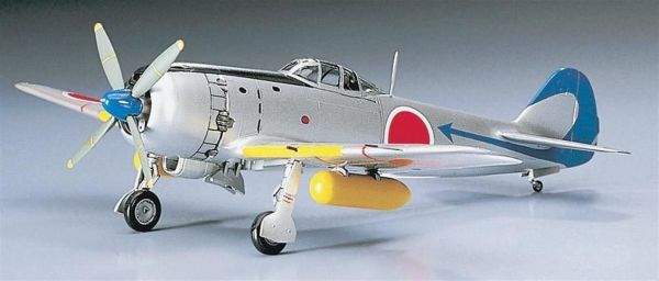 Hasegawa A5 135 1/72 Ölçek, Mitsubishi J2M3 Raiden (Jack), Savaş Uçağı, Plastik Model kiti