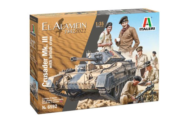 Crusader Mk. III with British Crew