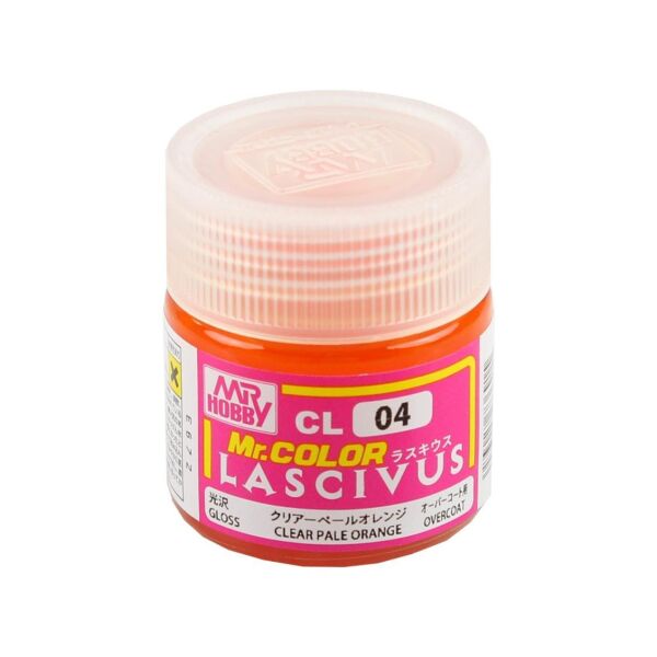 Mr.Hobby CL-04 10 ml. Pale CLear Orange, Lascivus Serisi Model Boyası