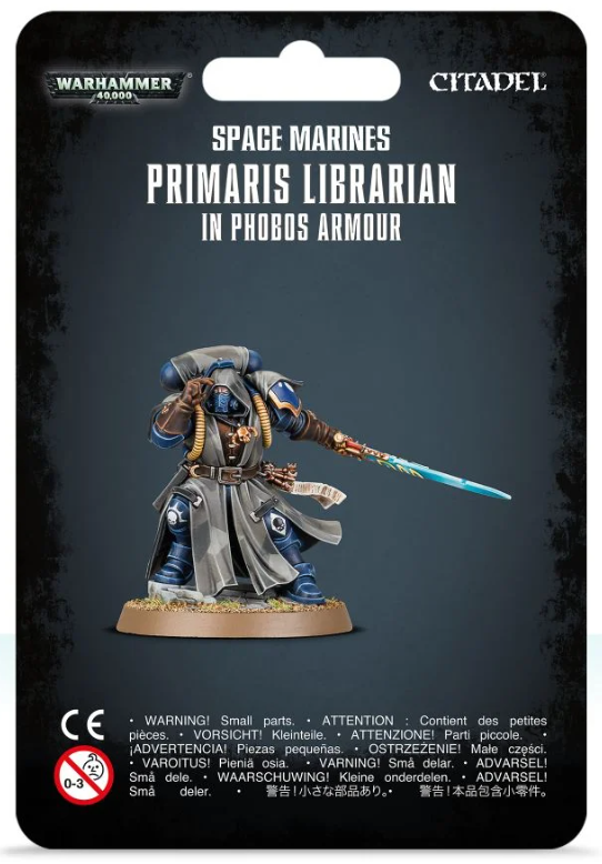 Space Marines: Primaris Librarian in Phobos Armour