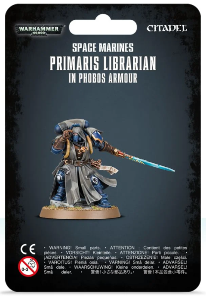 Space Marines: Primaris Librarian in Phobos Armour