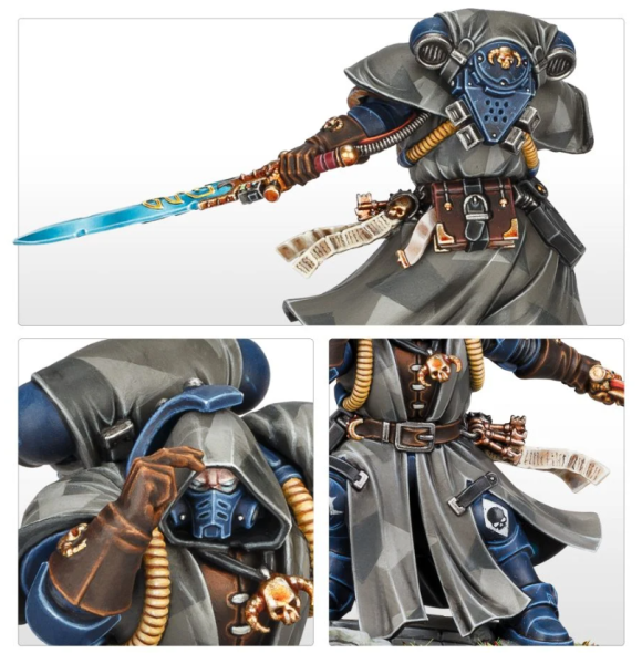 Space Marines: Primaris Librarian in Phobos Armour