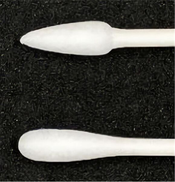 Mr.Hobby ST-02 Geniş Yüzeyler İçin, Ucu Pamuklu Plastik Çubuklar, 25 Adet Yuvarlak Uclu, 25 Adet Üçgen Uclu