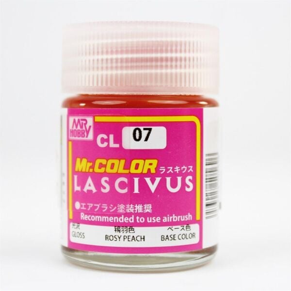 Mr.Hobby CL-07 18 ml. Rosy Peach, Lascivus Serisi Model Boyası
