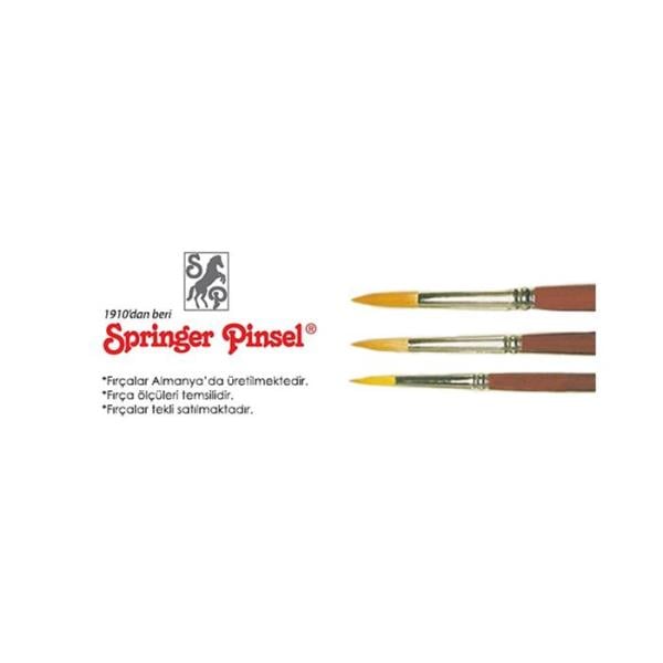 Springer Pinsel Sentetik Suluboya Fırçası 04