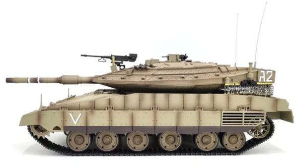 Heng Long IDF Merkava MK IV 1/16 Scale Battle Tank - RTR Upgrade