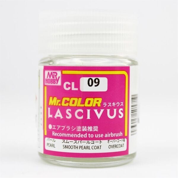 Mr.Hobby CL-09 18 ml. Smooth Pearl Coat, Lascivus Serisi Model Boyası