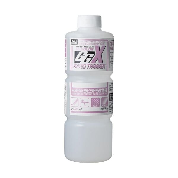 Mr.Hobby T-217 400 ml. Mr.Color GGX Rapid, Hızlı Kuruyan Tiner