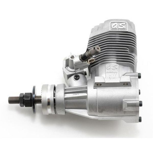 OS Engines 17400 Max-75 AX (61A) ve 4040 Susturuculu, Nitro Yakıtlı Model Uçak Motoru