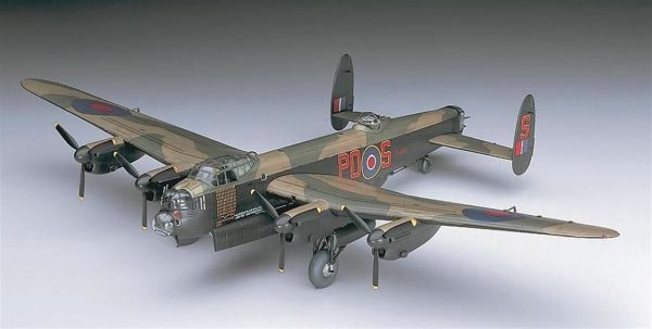 Hasegawa E23 553 1/72 Ölçek, Lancaster B. MK.I/MK.III, Savaş Uçağı, Plastik Model kiti