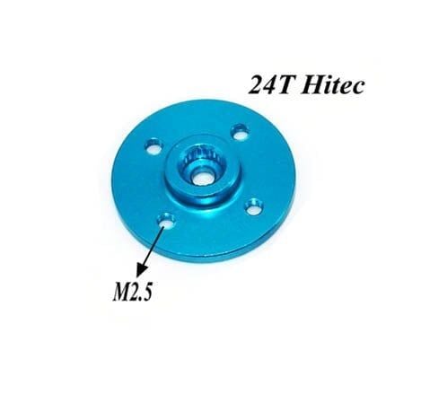 24T Hitec Metal HD Disk Servo Kolu D24.5mm×M2.5
