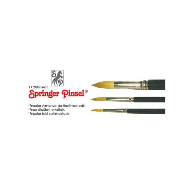 Springer Pinsel Taklon Suluboya Fırçası 06