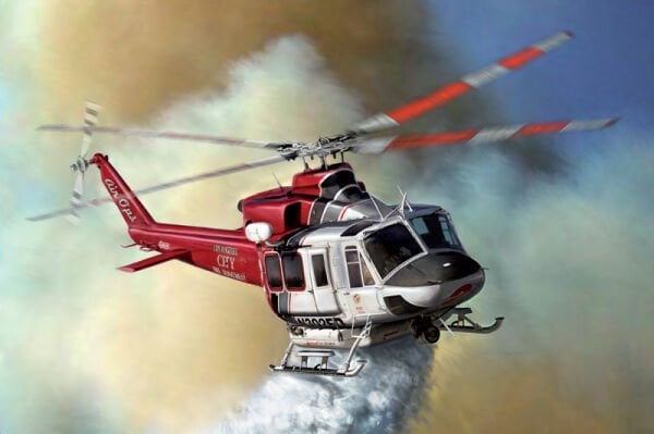 BELL 412 Los Angeles City Fire Dep. MODEL SET