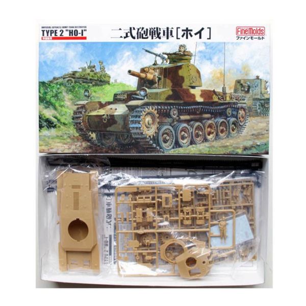 FineMolds Fm24 1/35 Ölçek, IJA Tank Destroyer Type2 Ho-I