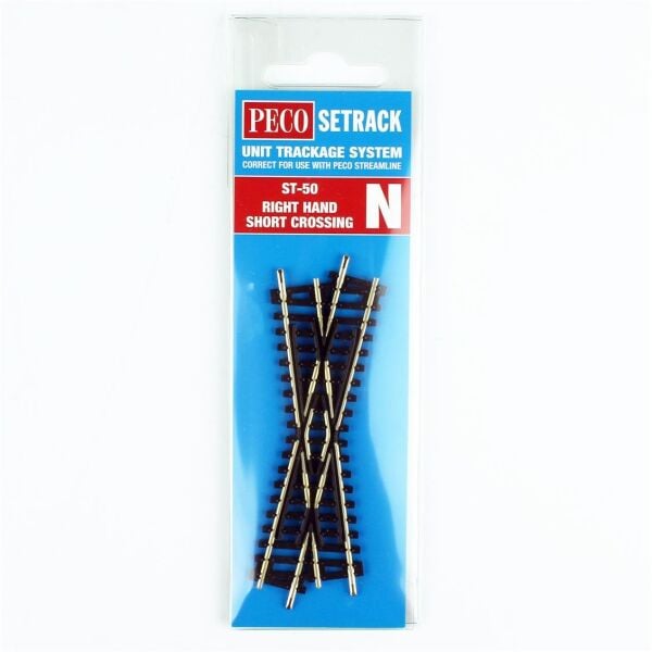 Peco ST-50 Code 80 1/160 Ölçek, 22.5' Sağ Kuazman Model Tren Rayı