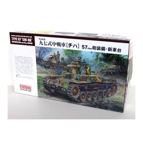 FineMolds Fm25 1/35 Ölçek, IJA Medium Tank Type97 Chi-Ha Improved H