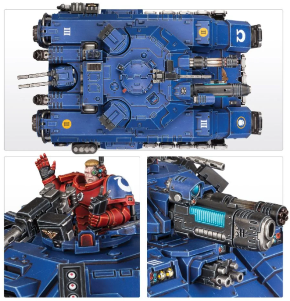Space Marines: Primaris Repulsor Executioner