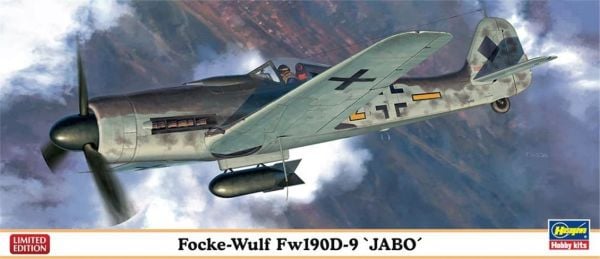 Hasegawa 1967 1/72 Ölçek, Focke-Wulf FW190D-9 JABO (Limited Edition), Savaş Uçağı, Plastik Model kiti